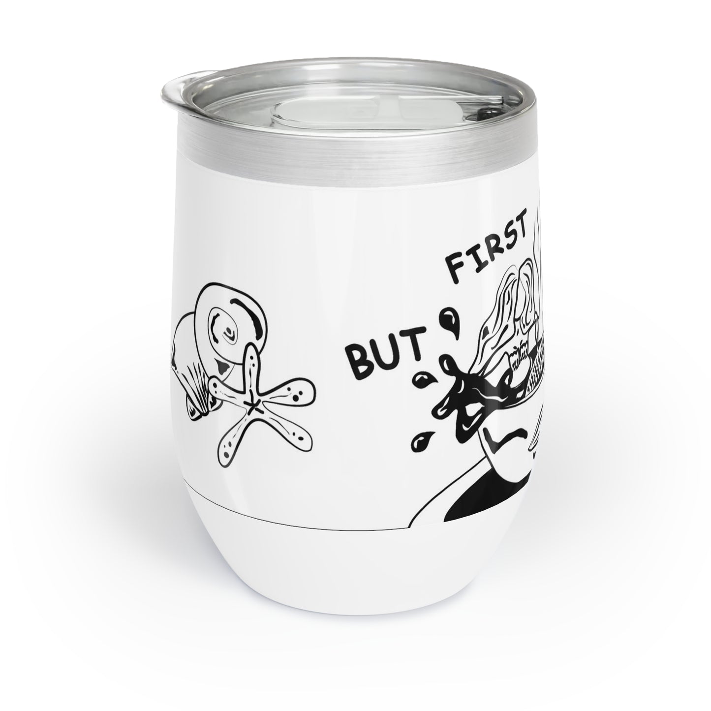 First Coffee Stainless Cup