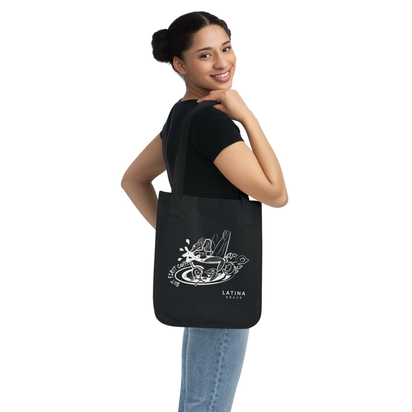 Eco-Friendly “ Coffee Lovers” Tote Bag