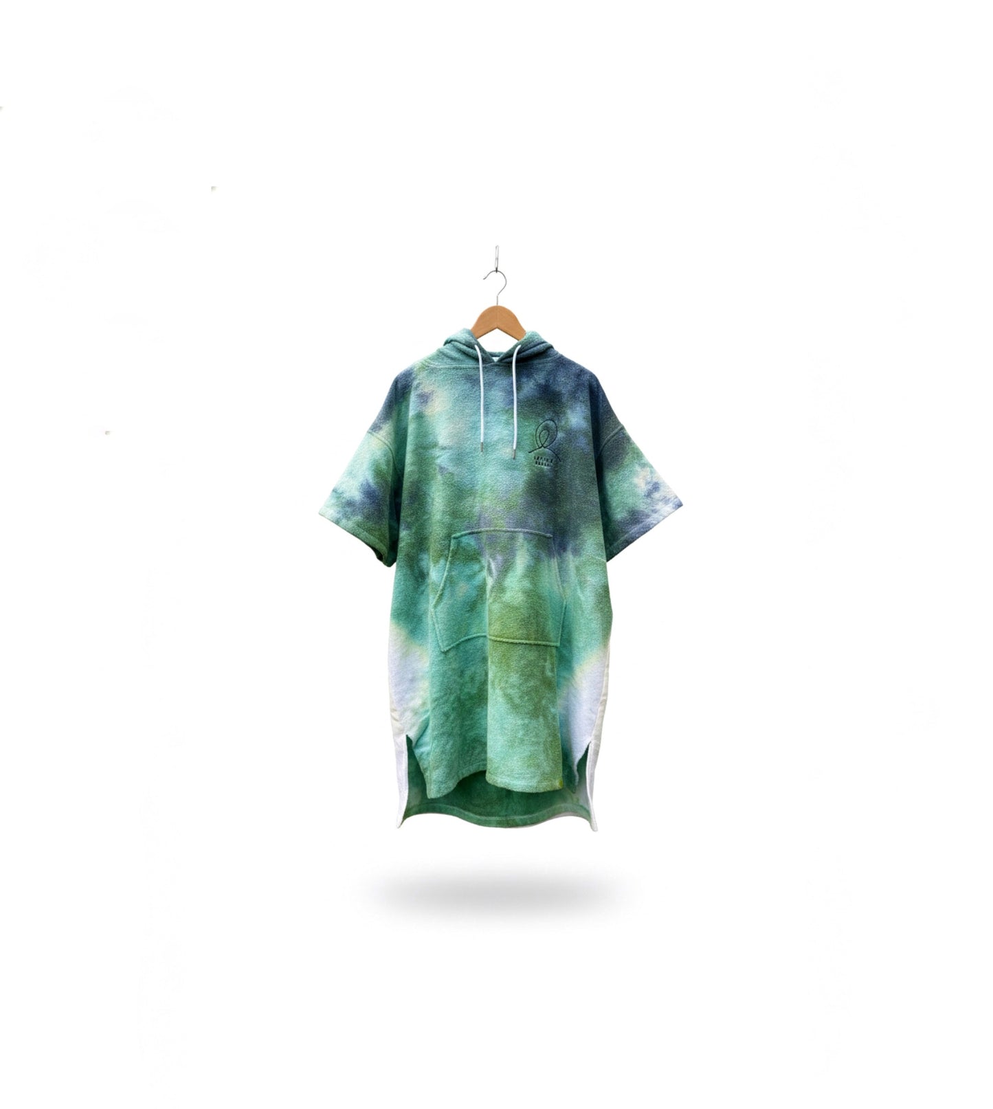 Tiedye cotton surf poncho latina beach