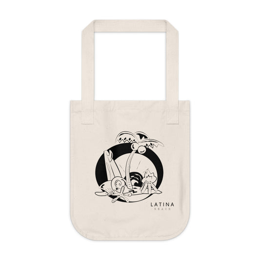 Eco-Friendly Tote Bag Latina Beach design