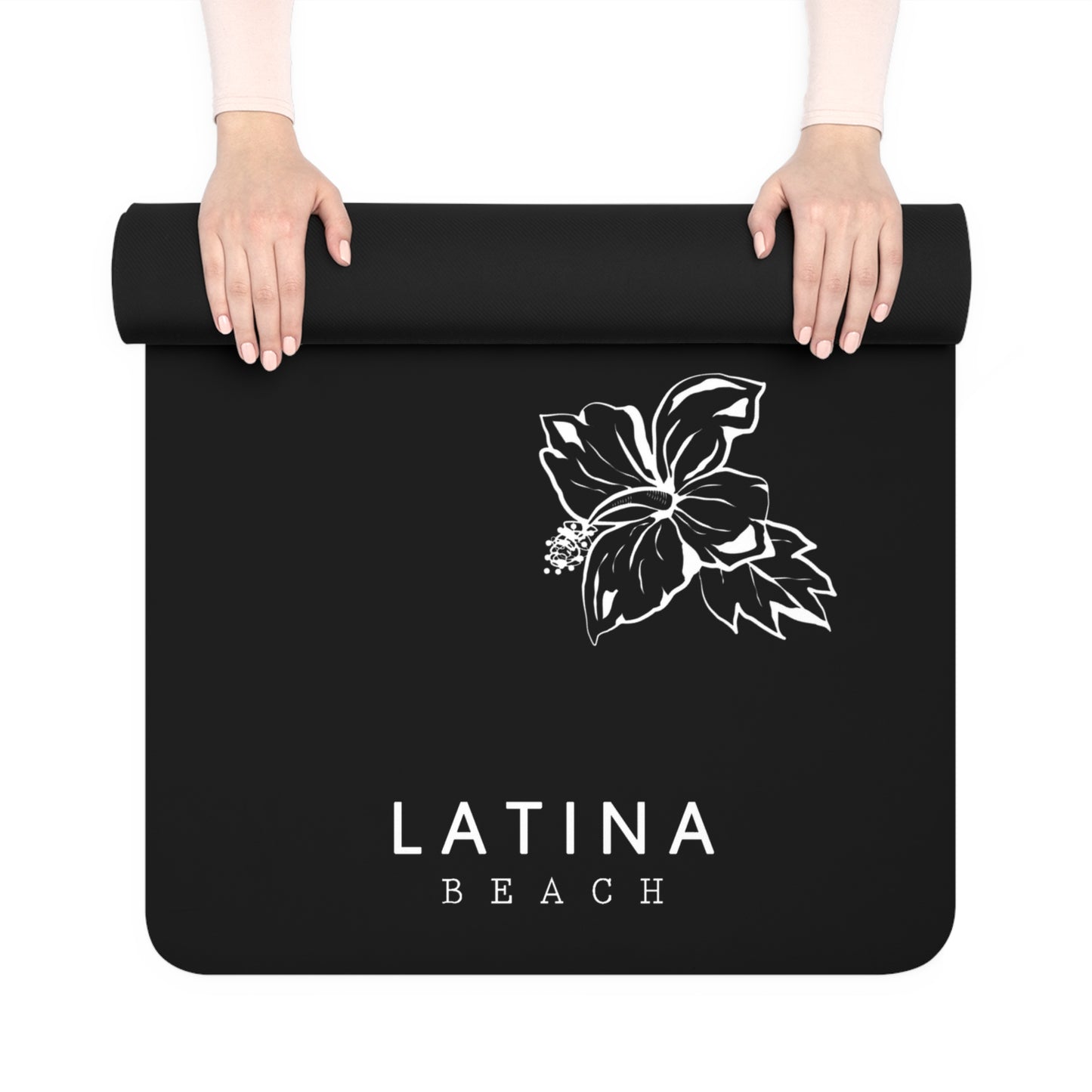 Latina Beach Anti Slip - Flowers - Eco Yoga & Sport Mat