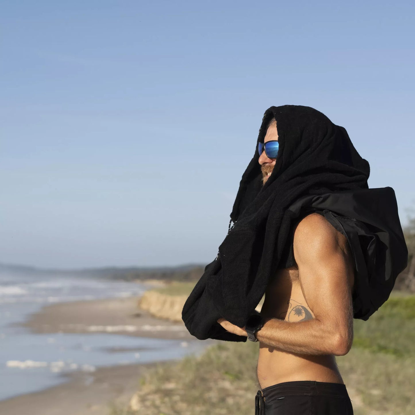 Hooded Beach Towel Poncho 