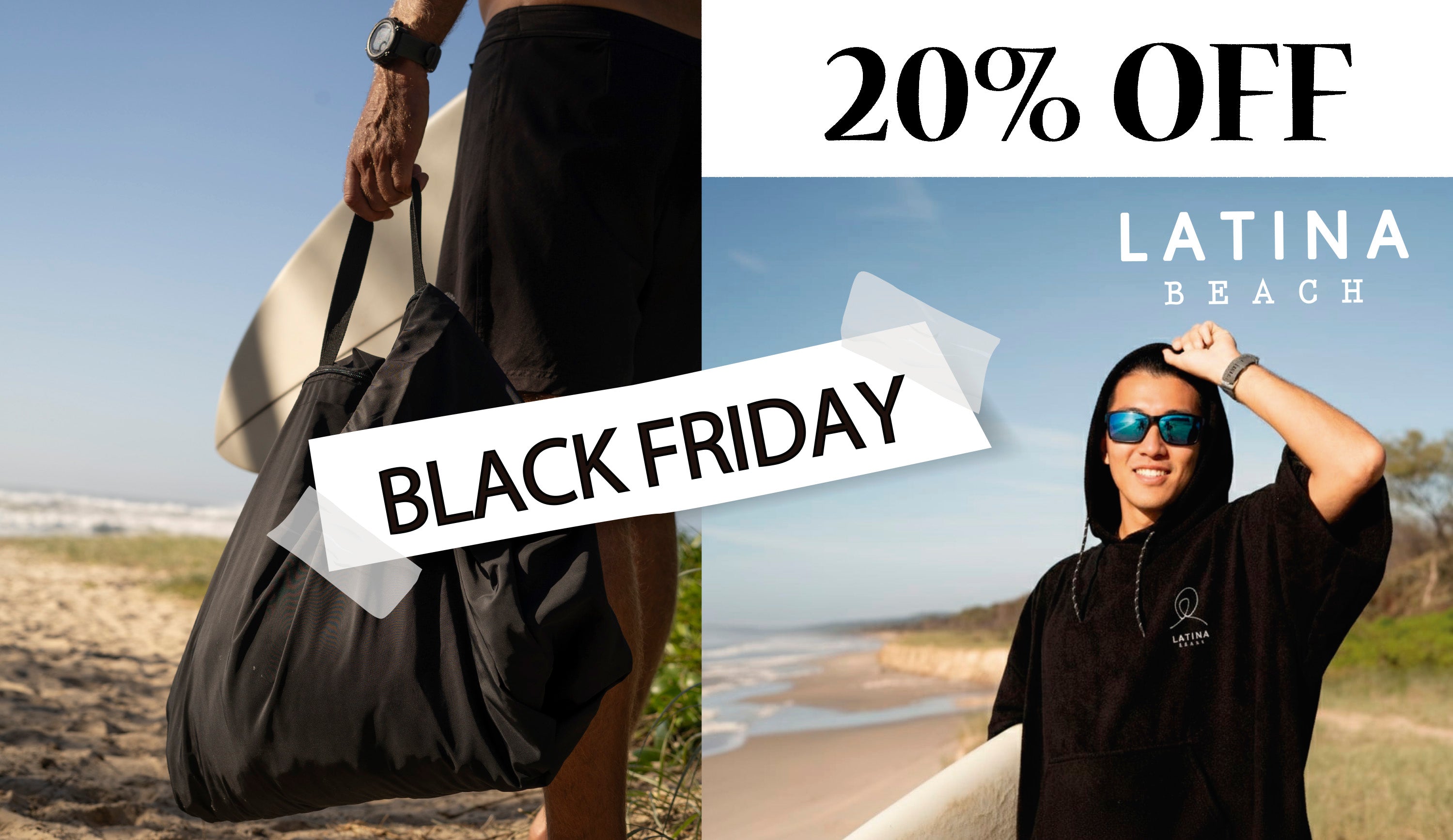 Black Friday Beach Towel Poncho