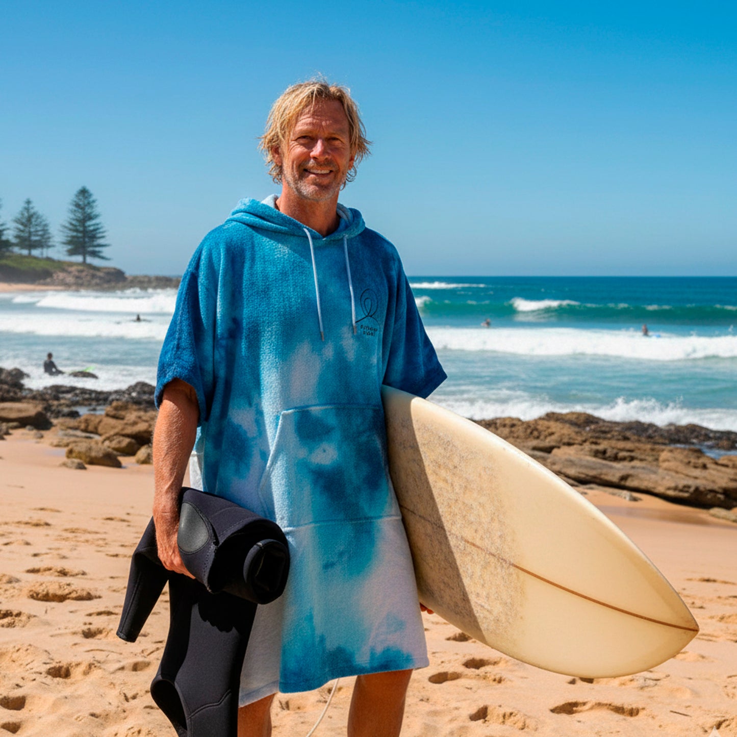 Latina Beach Deep Water surf poncho