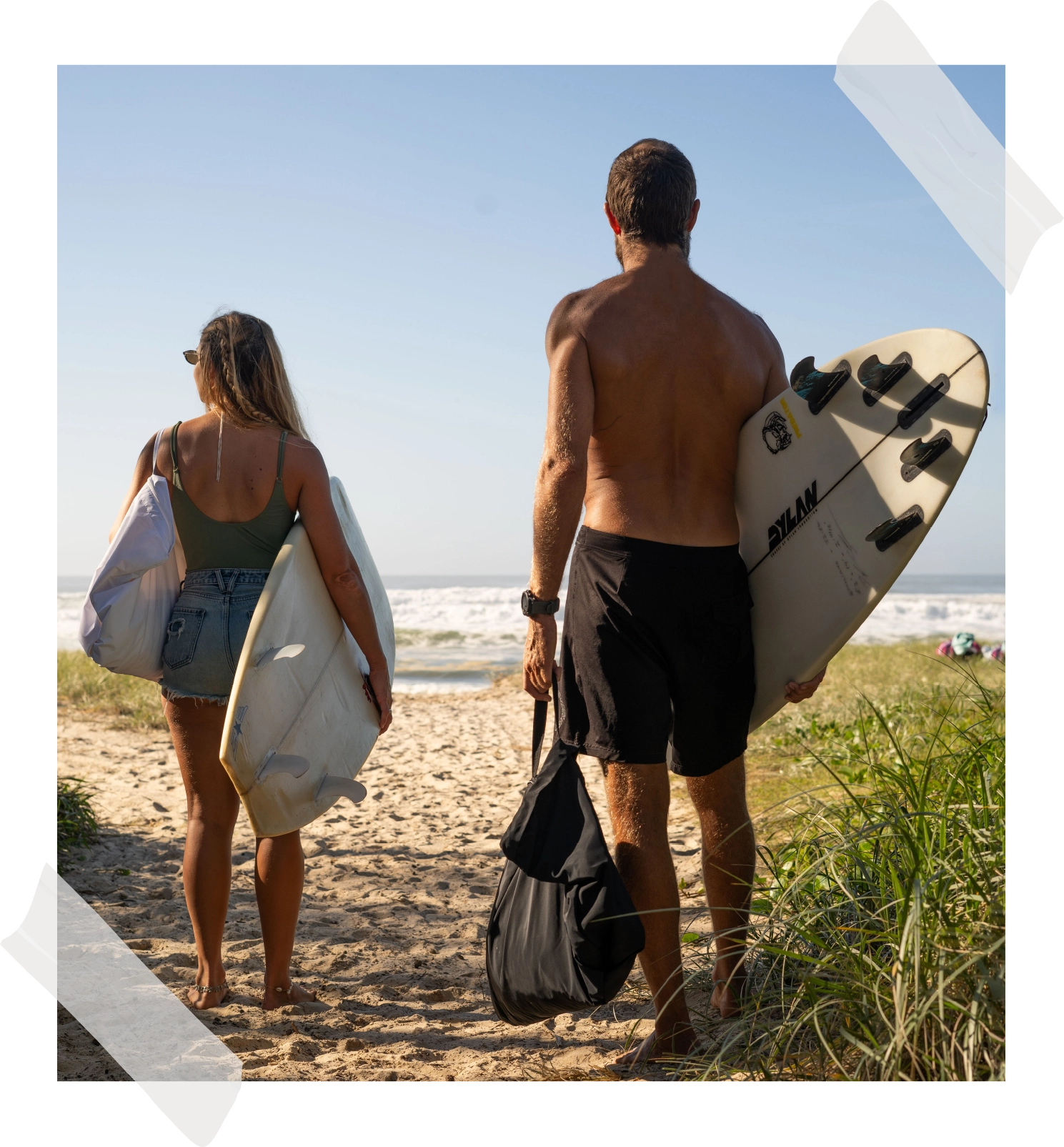 Surf Poncho and Beach bag Latina Beach Australia