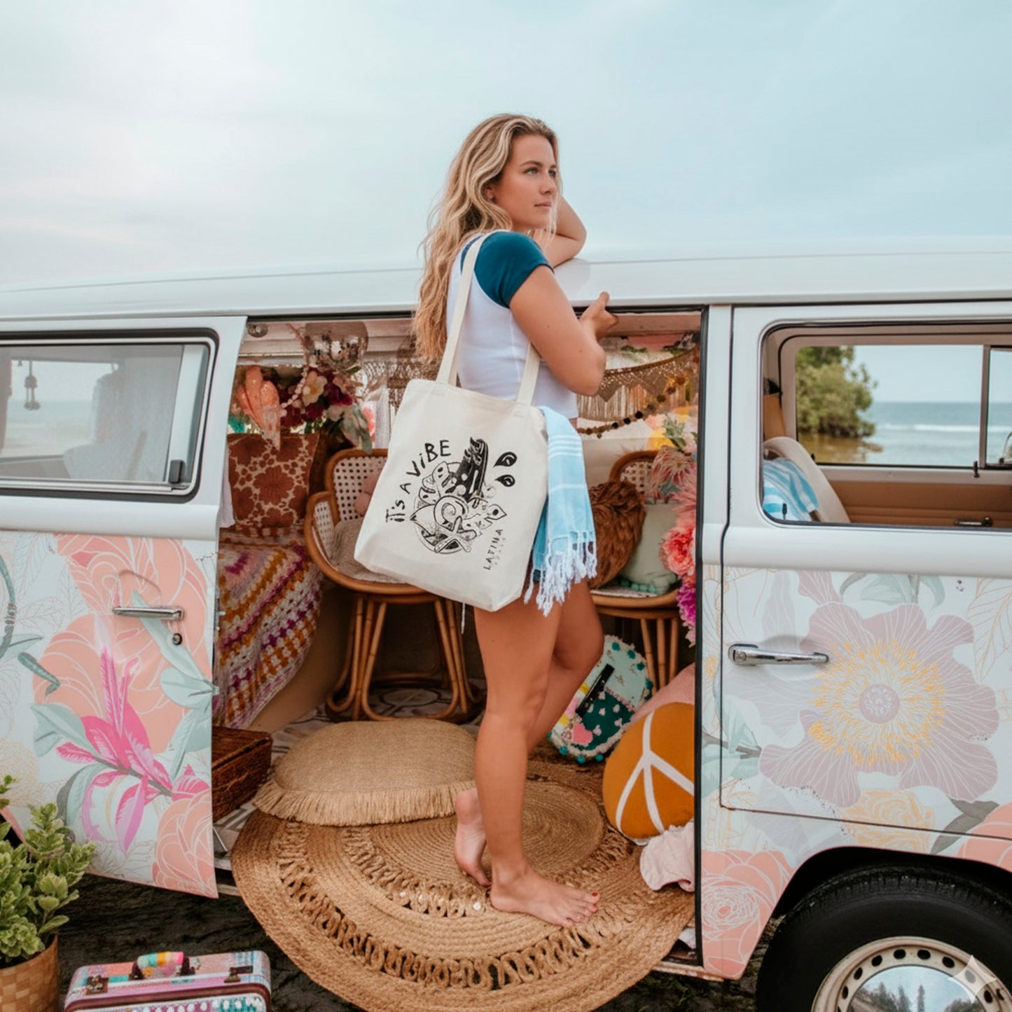 Eco-Friendly “it’s a vibe” Tote Bag