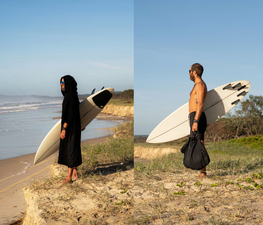 handmade surf poncho australia